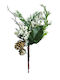 AGC Christmas Decorative Flower 30cm 6pcs