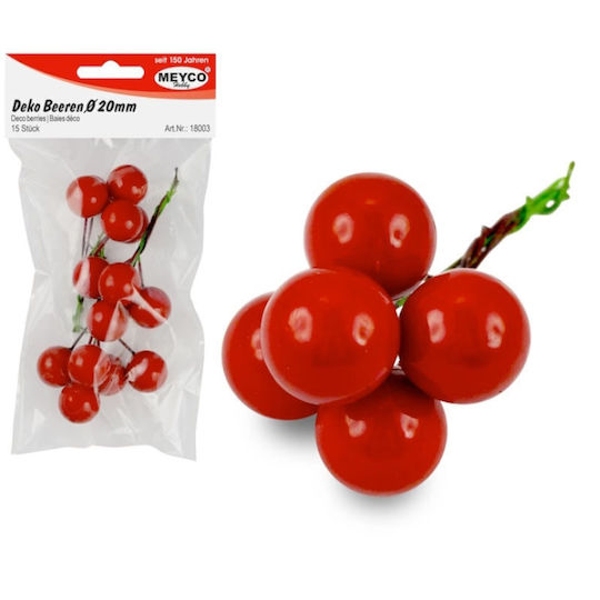 Meyco Christmas Decorative Mistletoe 3pcs
