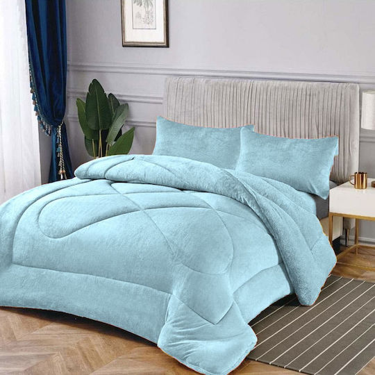 Kraft World Duvet Cover Queen 220x240cm Ahana Blue