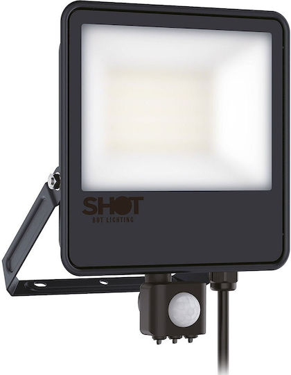 Bot Lighting LED Flood Light 50W Natural White 4000K with Motion Sensor