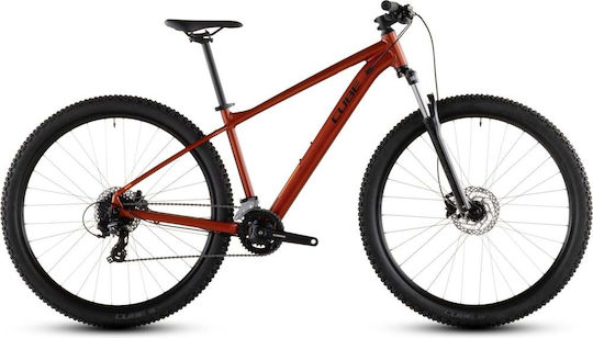 CUBE Aim One 27.5" 2026 Black Mountain Bike with Speeds and Hydraulic Disc Brakes