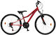 Orient Snake Pro 27.5" Rote Mountainbike mit 21 Geschwindigkeiten