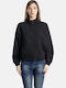 Women's Sweatshirt Jacket Black