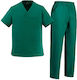 Victory Clothing Tr26 Unisex Green Pants & Blou...