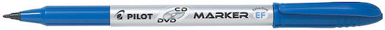Pilot Marker Pen Markere pentru CD/DVD 2mm Albastri 10buc