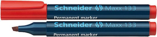 Schneider Maxx 133 Markere Permanente 4mm Roșii 133buc