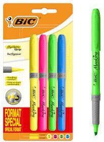BIC Bic Маркер за оцветяване Britr Liner Grip Жълт