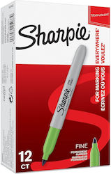 Sharpie Fine Point Permanent Marker 1mm Lime Green