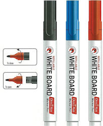 Officemate Whiteboard Marker Vorstand Schwarz Set 10Stücke