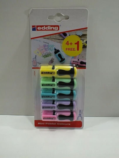 Textmarker Pastel 5Stück