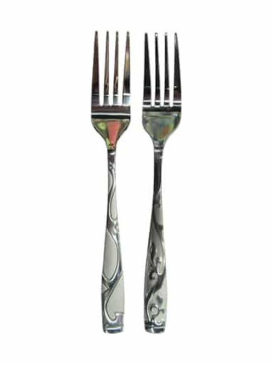 AGC Set of Forks Fruit/Dessert Silver 15cm 2pcs
