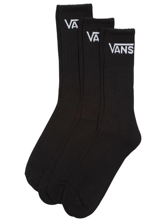 Vans Classic Crew Γυναικείες Κάλτσες Μαύρο 3Pack