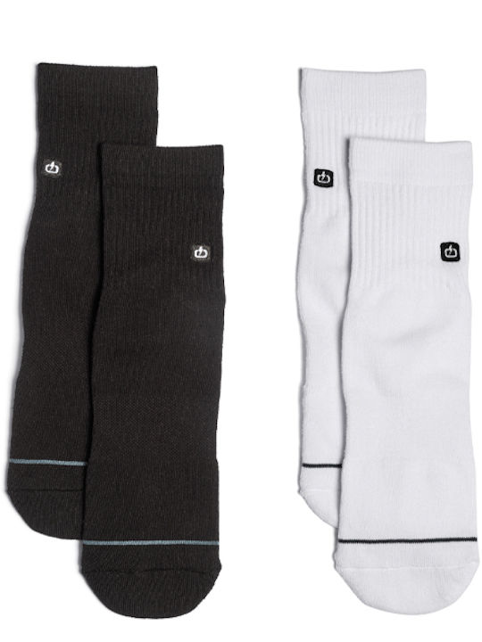 Emerson Κάλτσες Λευκό/Μαύρο 2Pack