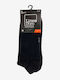 Linea D'oro Women's Solid Color Socks Black