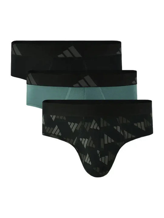 adidas Active Flex Herren Slips Mehrfarbig 3Pac...