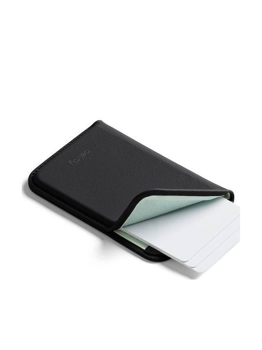 Wallet Leather Men's Wallet Cards Black
