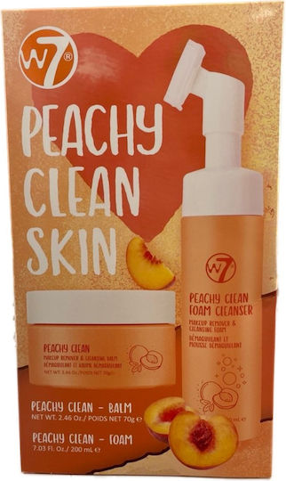 W7 Cosmetics Double Cleansing Σετ Περιποίησης 2τμχ
