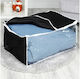Vilde Fabric Storage Case For Clothes in Black ...