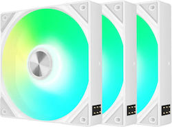 Tryx ROTA SL Reverse Ventilator carcasă 120mm 3buc Alb Tryx ROTA SL Reverse Ventilator carcasă 120mm 3buc Alb