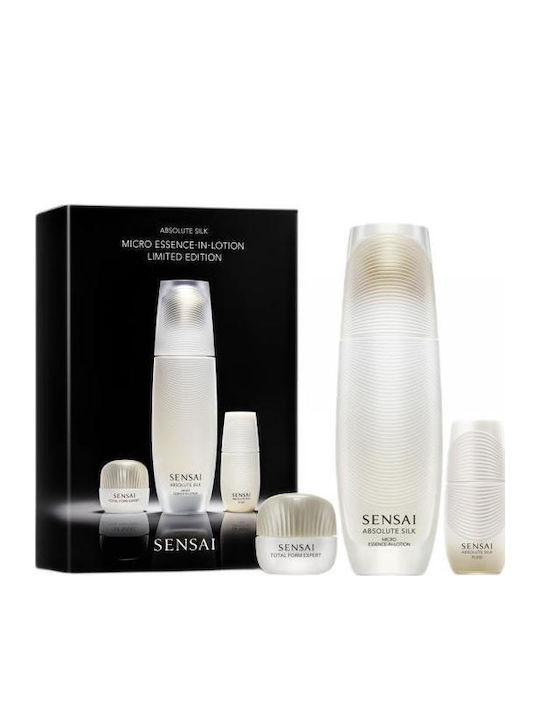 Sensai Absolute Silk Hautpflegeset für Anti-Aging, Feuchtigkeitsspendend & Festigung 3Stück