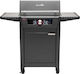 Char-Broil Evolve Cu picioare Grătar Electric Grătar 2400W cu Capac și Termostat Reglabil 57bucx39buccm