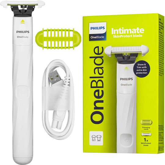 Philips Oneblade Intimate QP1924/20 Rechargeable Electric Shaver For Face