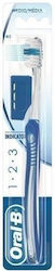 Oral-B 123 Indicator Zahnbürste Mittel Light Blue