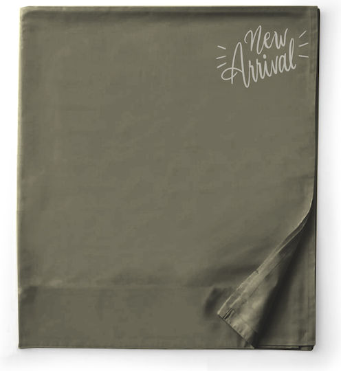 Isadore Lorraine Love Your Cearceafuri De Pat Super Dublu 220x260 Cm Verde Ulei 101 4 Bucăți