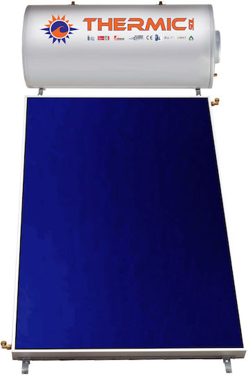 Thermic Ηλιακός Θερμοσίφωνας 160lt Glass Διπλής Ενέργειας 2.5τ.μ. Επιλεκτικός