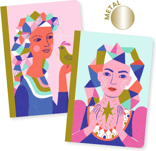 Djeco Sarah Little Notebook Ruled (Μiscellaneous colours)
