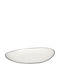 Espiel Nautica Serving Platter Oval made of Porcelain White 36x24.5cm