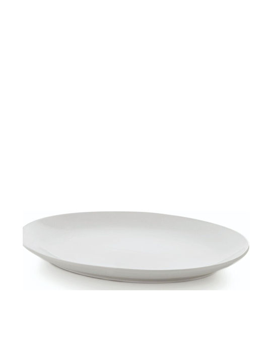 GTSA Soley Serving Platter Oval made of Porcelain White 39x30cm
