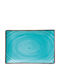GTSA Serving Platter Rectangular made of Porcelain Blue 21x10.5cm