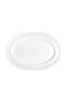 Oriana Ferelli Serving Platter Oval made of Porcelain White 25cm
