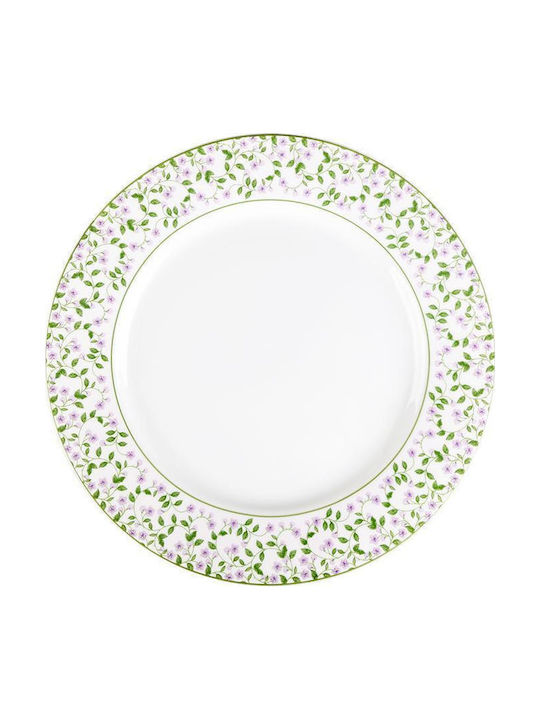 Oriana Ferelli Serving Platter made of Porcelain White with Diameter 31cm
