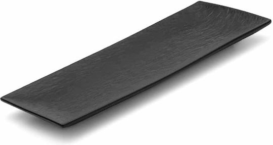 Yuk Сервизна Плато от Порцелан Черен 26x12.5бр 1бр
