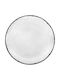 Max Home Serving Platter made of Porcelain White with Diameter 31cm