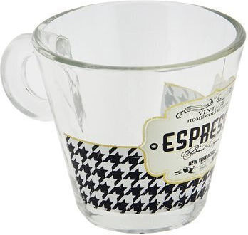 Tasse Kaffee Glas Transparent