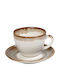 Espiel Essentials Cană Cappuccino Ceramică Bej 350ml