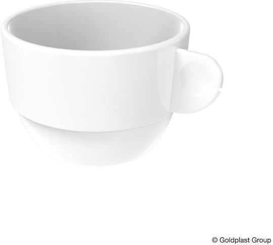 Max Home Чаша Cappuccino от Порцелан Бял