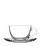 Pasabahce Cup Cappuccino Glass Transparent