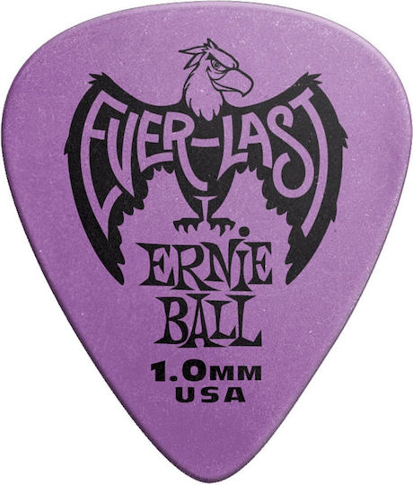 Ernie Ball Πένες Κιθάρας Everlast Πάχους 1mm Σετ 12τμχ