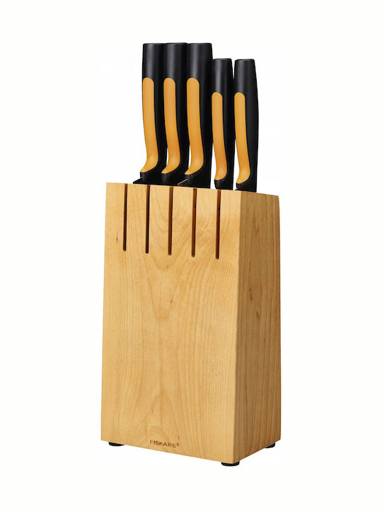 Fiskars Functional Form Комплект с основа Ножове от Неръждаема стомана 5 броя