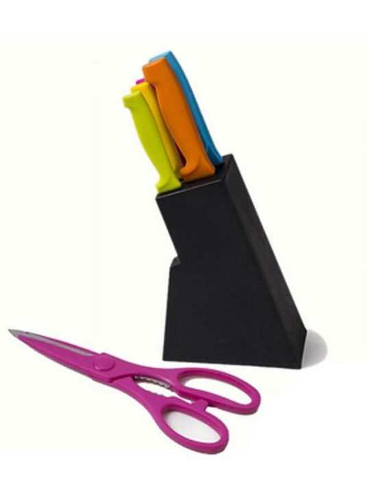 Espiel Knife Set with Block from Stainless Steel 5pcs