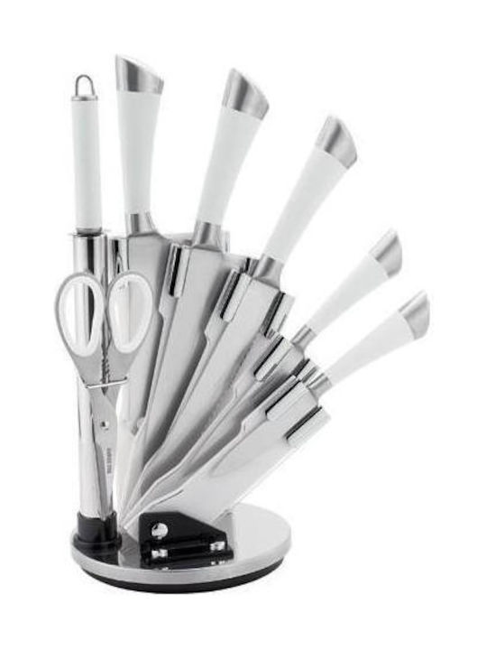 Royalty Line Knife Set with Block from Stainless Steel 20cm 5pcs