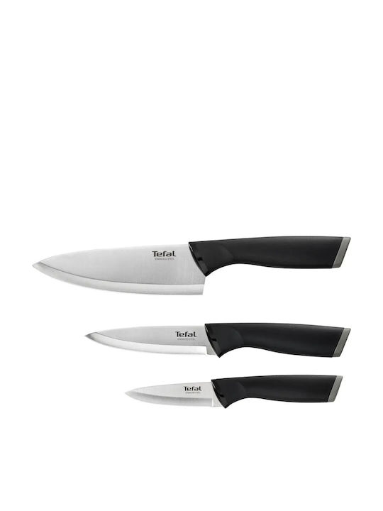 Tefal Comfort Knife Set from Stainless Steel