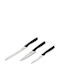 Tefal Essential Knife Set from Stainless Steel 3 Pieces