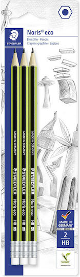 Staedtler Noris 122 Pencil HB Set with Eraser 12pcs