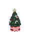Marva Weihnachts-Salz- und Pfeffer-Set Keramisch Mehrfarbig L14xB8xD8cm.