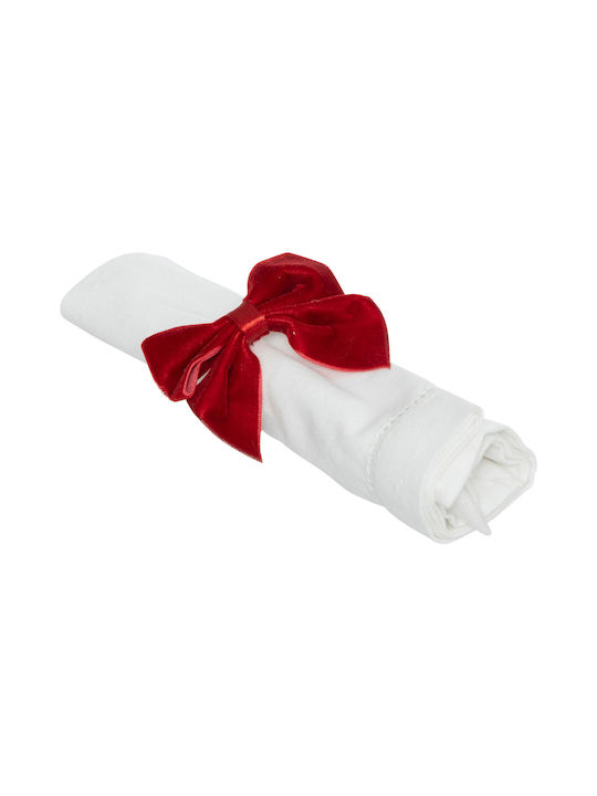 Atmosphera Weihnachtlich Serviettenring Rot D5cm.
